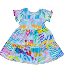 Cotton Candy Ruffle Relaxed Dress