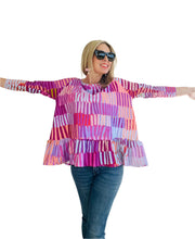 Jersey Top with Ruffle Gelato