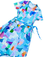 Sea Glass Ocean Tones Maxi Dress
