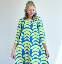 Line & Blue Arch Nemesis 3/4 Sleeve Swing Dress