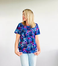 Shake Your Tail Feather Everyday Tee Navy