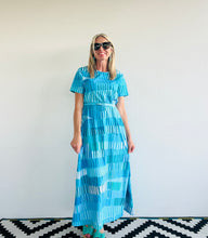 Azure Jersey Maxi Dress