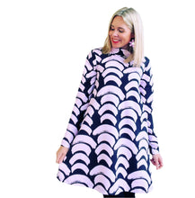 Arch Nemesis Winter Swing Dress Pink & Black
