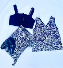 Feeling Swell Shell Top Monochrome