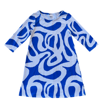 Santorini 3/4 sleeve Swing Dress