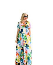 Cut It Out Jersey Maxi Dress