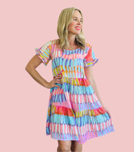Gelato Ruffle Relaxed Dress