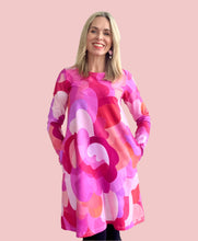 On Cloud 9 Winter Swing Dress Pinks