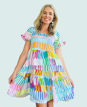 Cotton Candy Ruffle Relaxed Dress