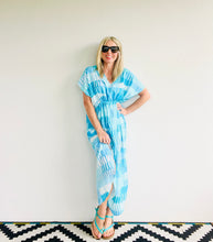 Azure Kaftan Dress