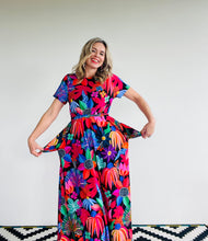 Night Garden Maxi Dress Black smaller scale