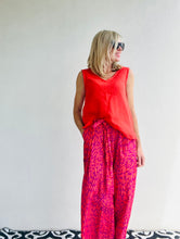 Feeling Swell Shell Top Solid Orange