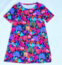 Night Garden Swing Dress