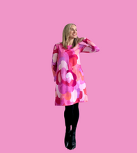 On Cloud 9 Winter Swing Dress Pinks