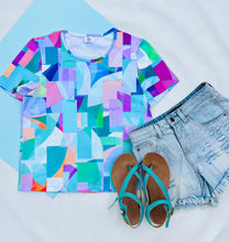 Sea Glass Ocean Tones Everyday Tee
