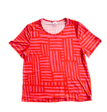 Walk The Line Everyday Tee Pink & Orange
