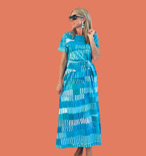 Azure Jersey Maxi Dress
