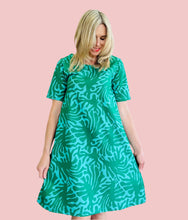 Mod Squad Green Swing Dress