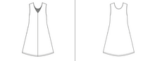 Domino Effect Pink & Blue Reversible Dress
