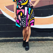 Liquorice Allsorts short sleeve Swing Dress