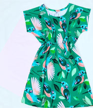Come Fly With Me green Tee Dress