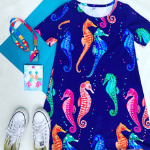 Under The Sea short sleeve Swing Dress Pre-Order