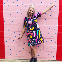 Liquorice Allsorts short sleeve Swing Dress