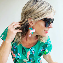 Come Fly With Me green Tee Dress