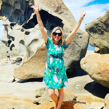 Come Fly With Me green Tee Dress