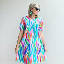 Take It short sleeve Swing Dress Pre - Order