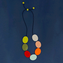 Orchard Harvest* Flat Disc Necklace