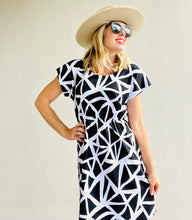 Tri & Stop Me Monochrome Tee Dress