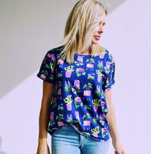 Let It Grow Everyday Tee Navy