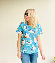 King Of The Bush Everyday Tee Aqua PRE-ORDER