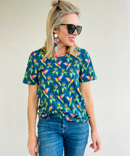 Mini Flocking Awesome Everyday Tee Seafoam