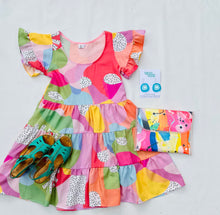 Rock Your Spots Ruffle Relaxed Dress