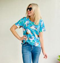 King Of The Bush Everyday Tee Aqua PRE-ORDER