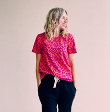 Feeling Swell Coral & Purple Everyday Tee