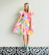 Rock Your Spots Ruffle Relaxed Dress