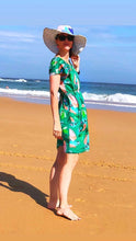 Come Fly With Me green Tee Dress