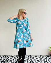 King Of The Bush Swing Dress  BLACK Background