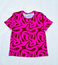 Making Waves  Everyday Tee Pink & Red