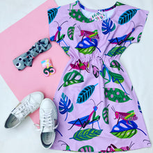 Hop To It Pink Tee Dress