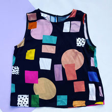 Get Spotted Silk Shell Top