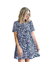 Feeling Swell Monochrome Swing Dress