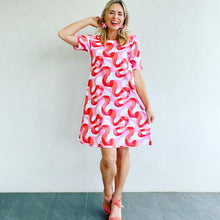 Swing Dress Wavelength Pinks