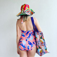 Coral Kingfisher One Piece swimsuit