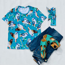 King Of The Bush Everyday Tee Aqua PRE-ORDER