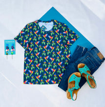 Mini Flocking Awesome Everyday Tee Seafoam