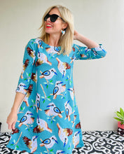 King Of The Bush Swing Dress  BLACK Background